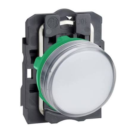 چراغ سیگنال پلاستیکی سفید اشنایدر XB5AVB1